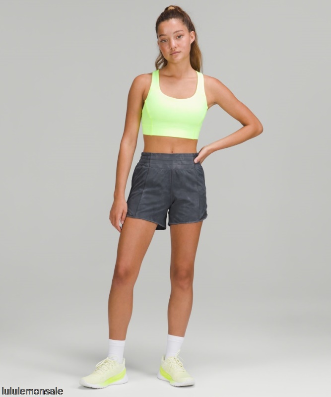 Lululemon Damen DELULU261 | Hotty Hot High-rise Lined Short 4 Graphitgrau